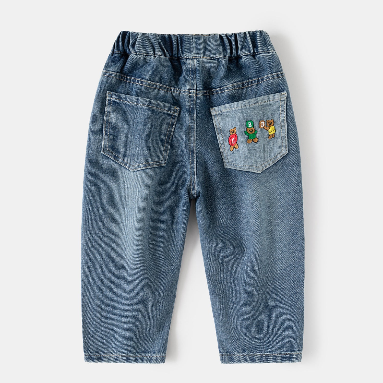 Jeans imprimés à motifs de dessins animés pour garçons