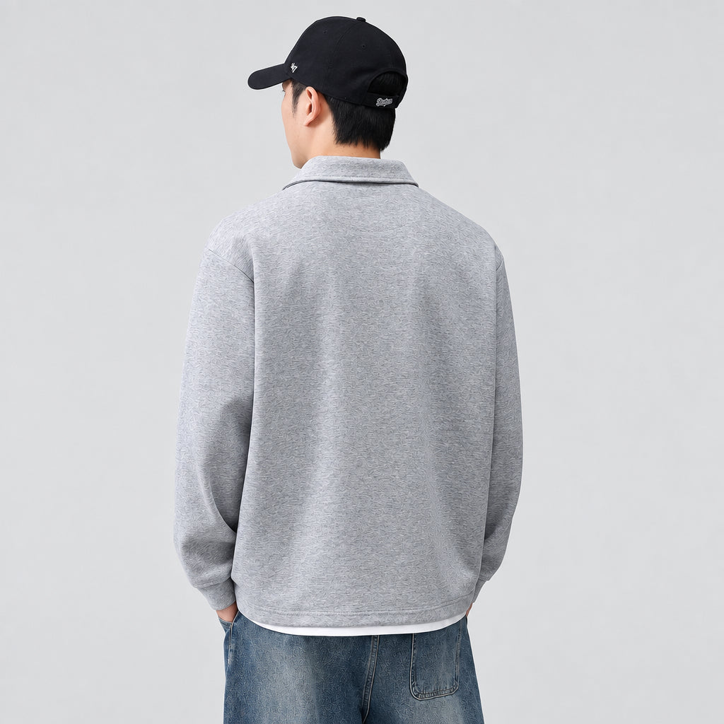 Polo-T-shirt manches longues