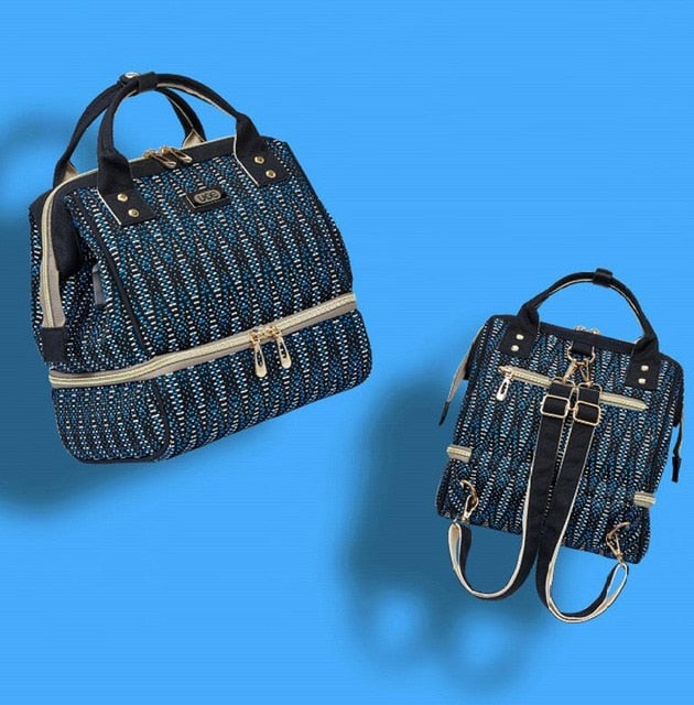 Sac à langer , grande capacité, pour maman, sac à dos de voyage isotherme