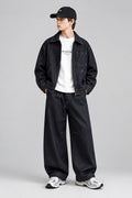 Ensemble veste et pantalon cargo en jean