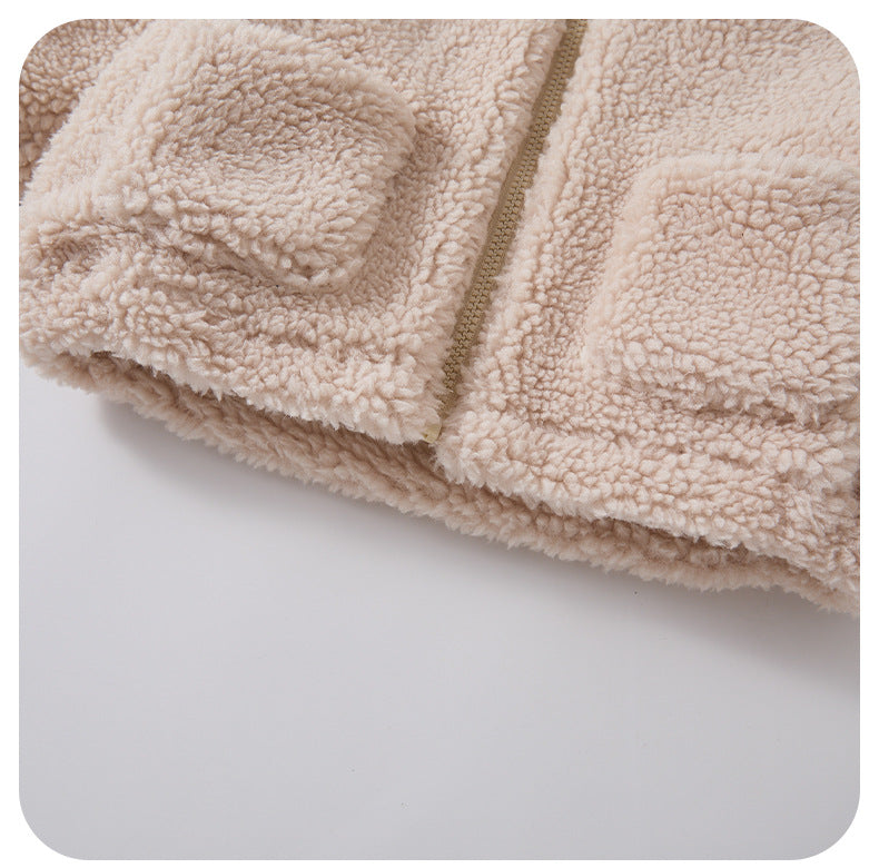 Veste  polaire à capuche et pantalon