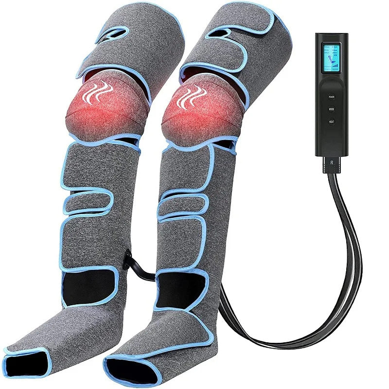 Appareil de massage chauffant électrique pour soulager les douleurs musculaires (pieds, genoux, mollets)