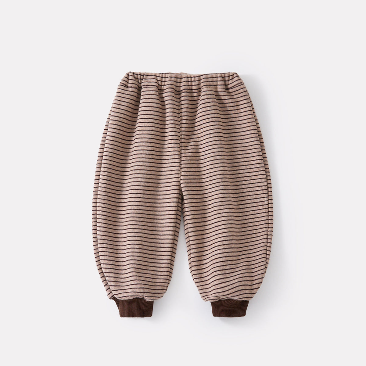 Ensemble en polaire : sweat et pantalon rayé