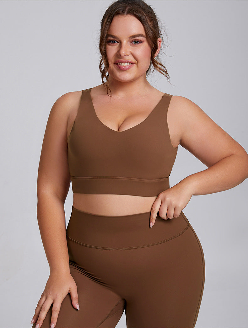 Ensemble de yoga et de course à pied, vêtements de sport antichoc