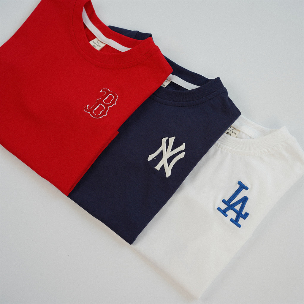 T-shirt brodé pour enfant en coton