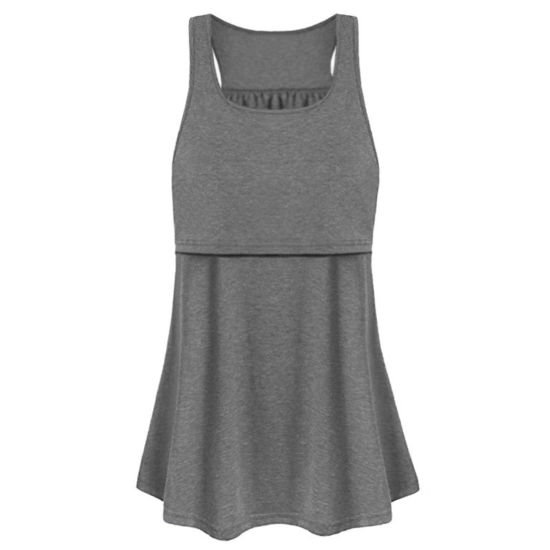 Robe de maternité d'été à manches courtes assortie, combinaison d'allaitement à lacets