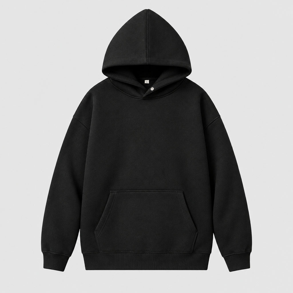 Sweat à capuche pour homme en molleton épais – Coupe décontractée