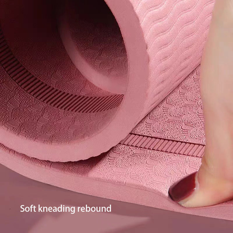 Tapis de corde à sauter plus grand, antidérapant, pour exercices d'intérieur et d'extérieur, avec support pour corde à sauter.