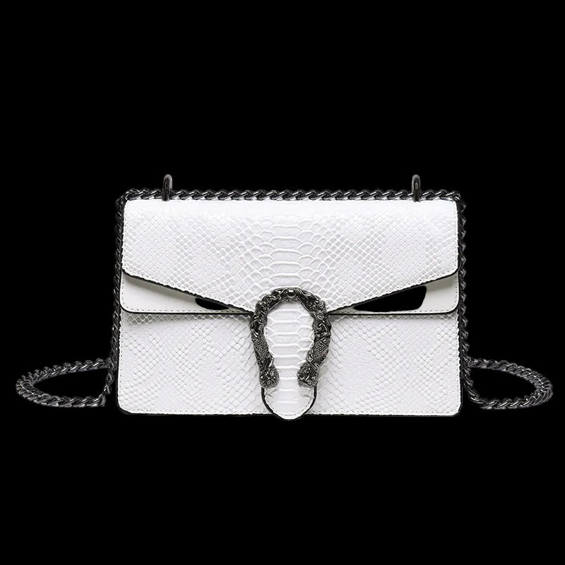 Sac à motif crocodile