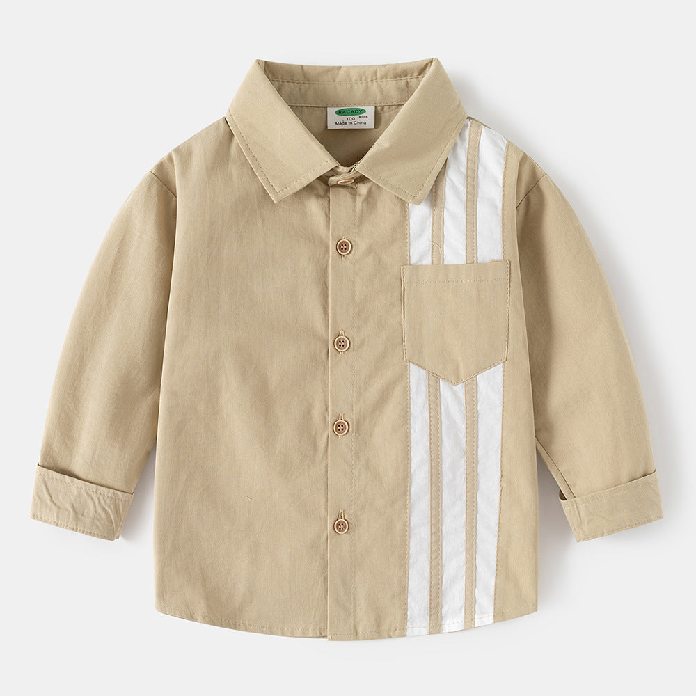 Chemise à manches longues pour garçon