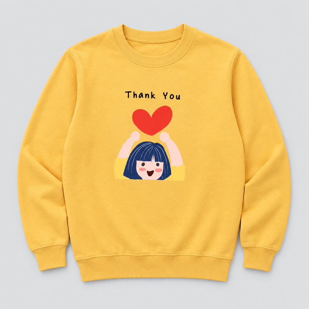 Sweat manches longues avec motif « Love »