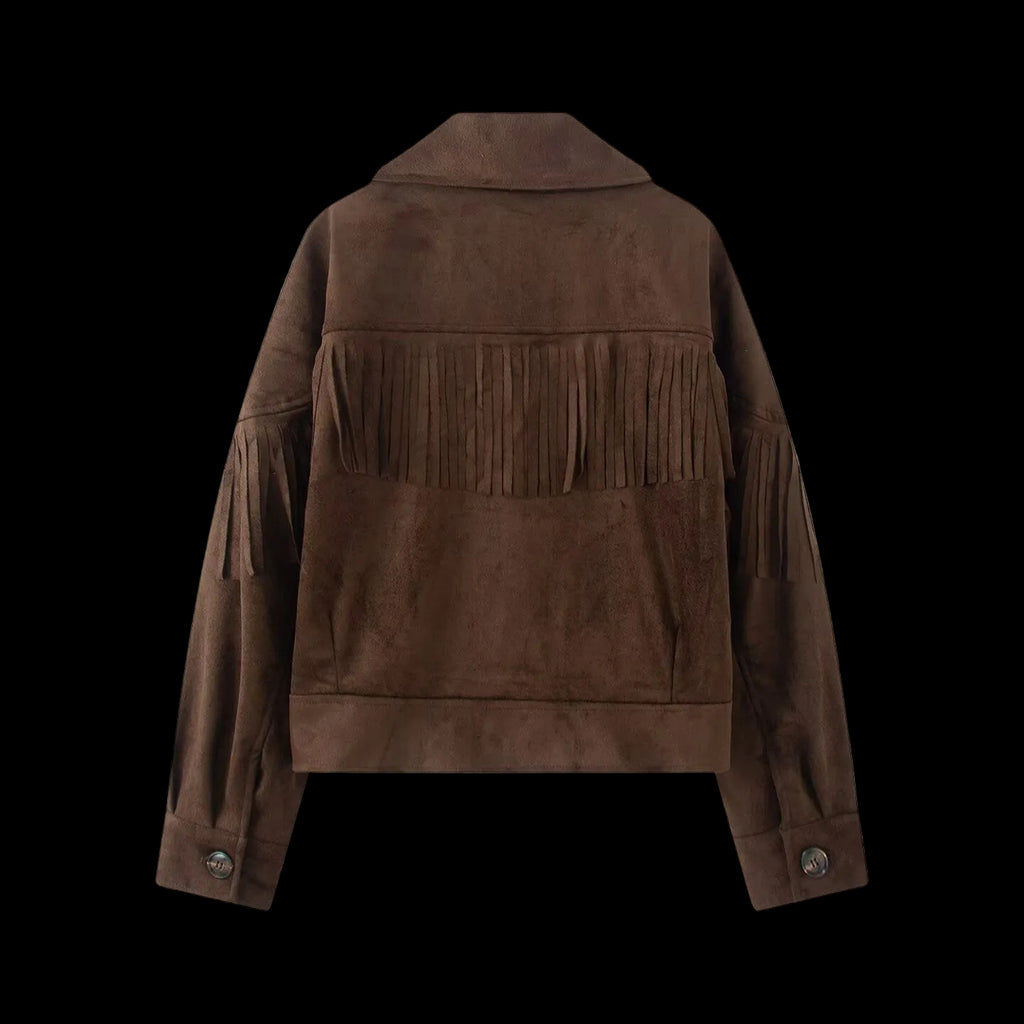 Veste effet suédine