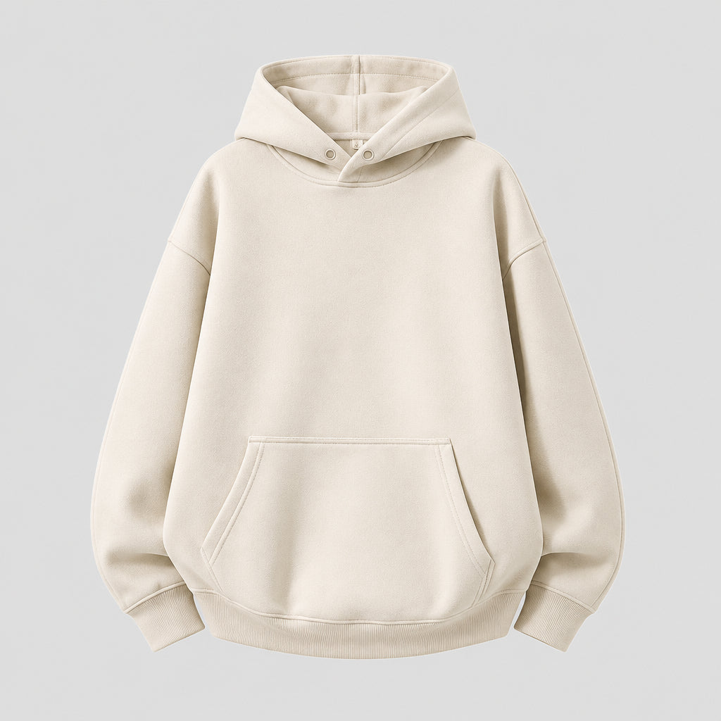 Sweat à capuche pour homme en molleton épais – Coupe décontractée