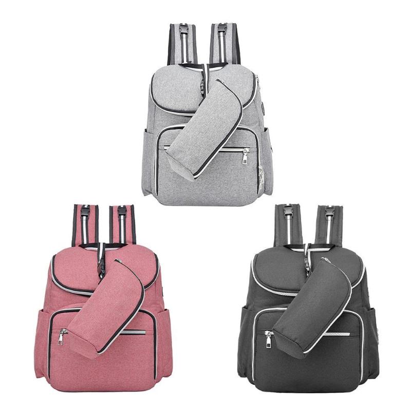 Sacs à langer de maternité tendance, imperméables, grande capacité, sac d'allaitement, sacs à dos multifonctions pour maman