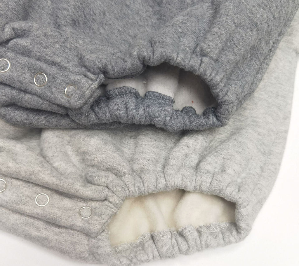 Pull body pour bébé en polaire avec broderie dinosaure
