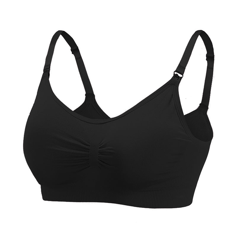 Soutien-gorge d'allaitement sans coutures grande taille pour l'allaitement et le soutien post-partum