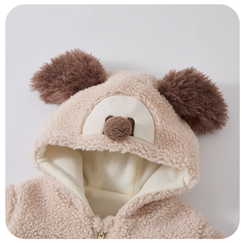 Veste  polaire à capuche et pantalon