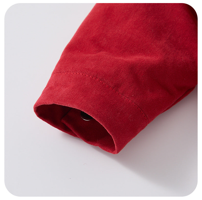 Ensemble veste et pantalon ouatinés, tenue deux pièces chaude et épaisse pour bébés et tout-petits