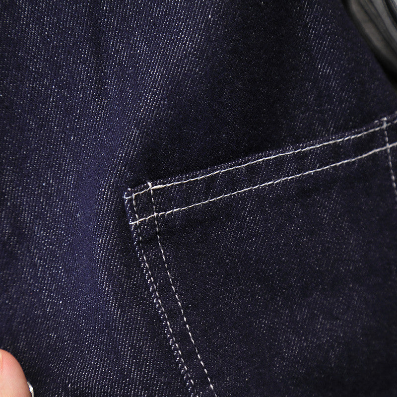 Ensemble trois pièces pour garçon avec gilet, chemise  et  jean