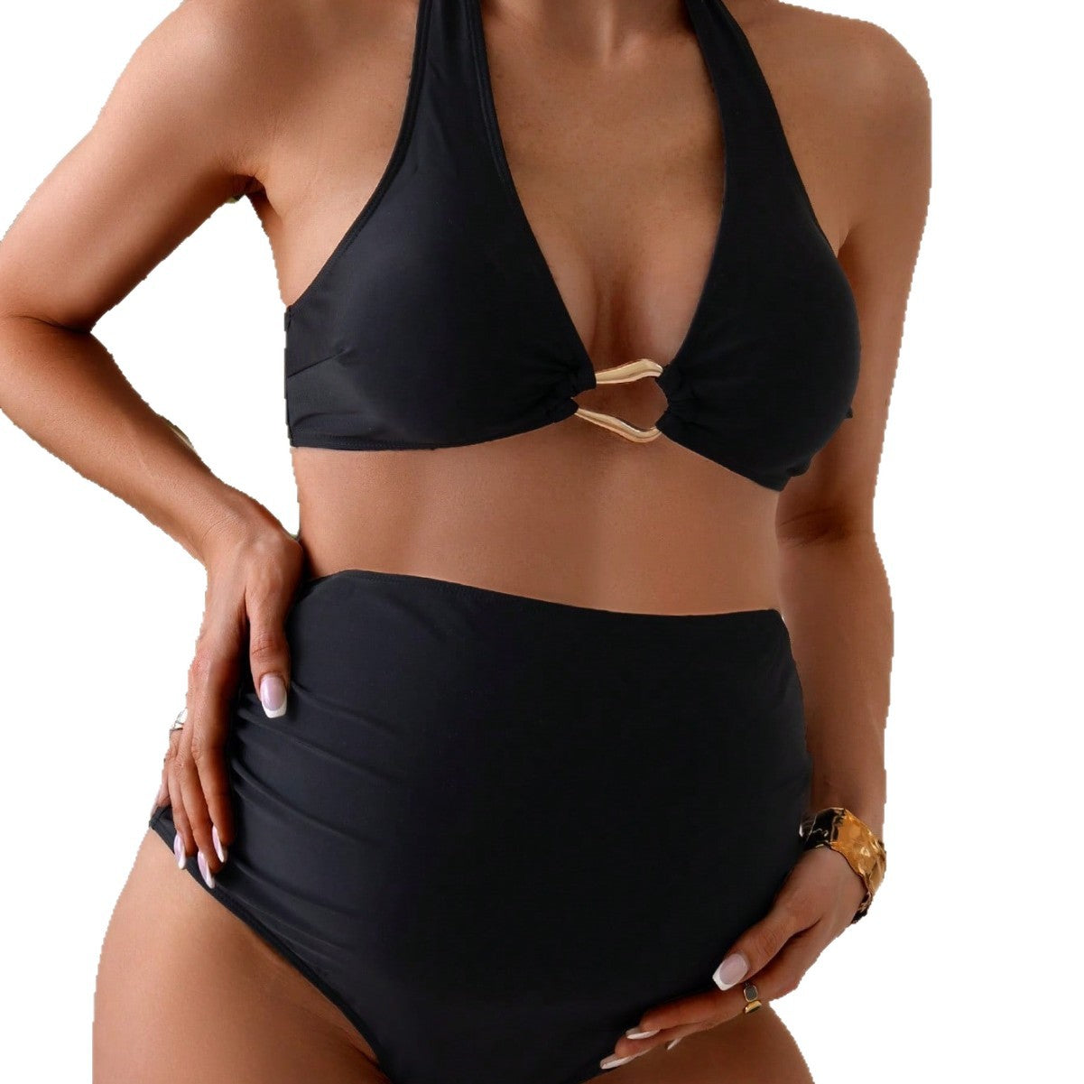 Maillot de bain de maternité deux pièces