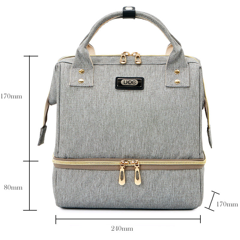 Sac à langer , grande capacité, pour maman, sac à dos de voyage isotherme