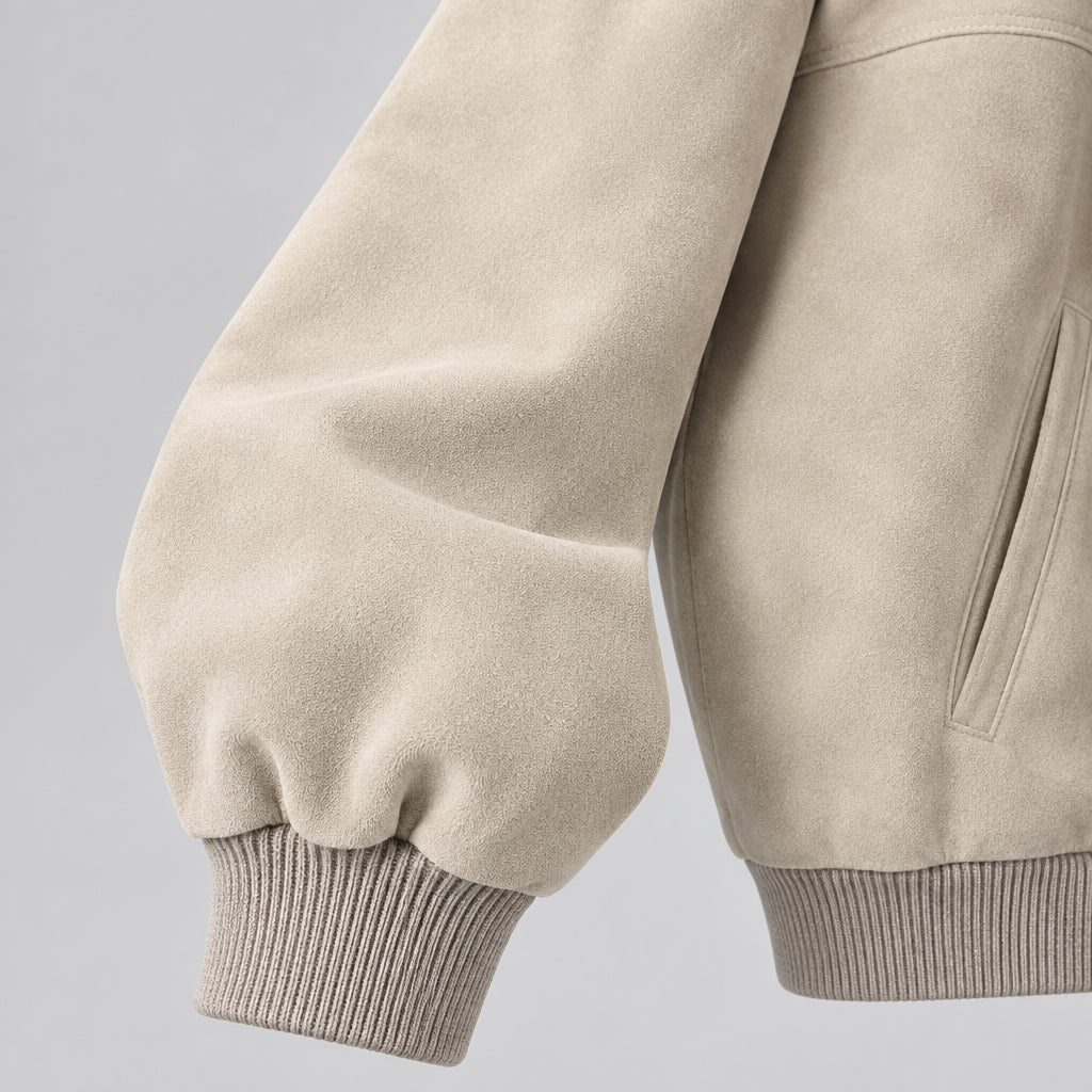 Veste en similicuir, décontracté avec col montant