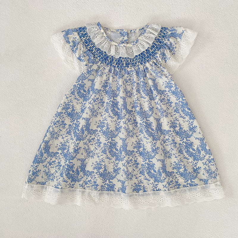 Robe à fleurs pour enfant