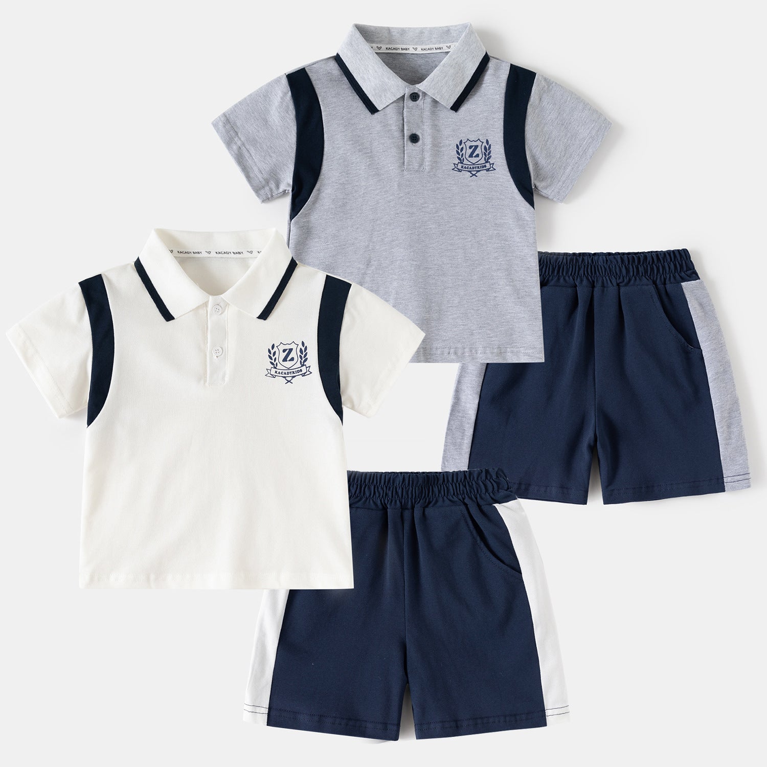 Ensemble Polo manches courtes et shorts