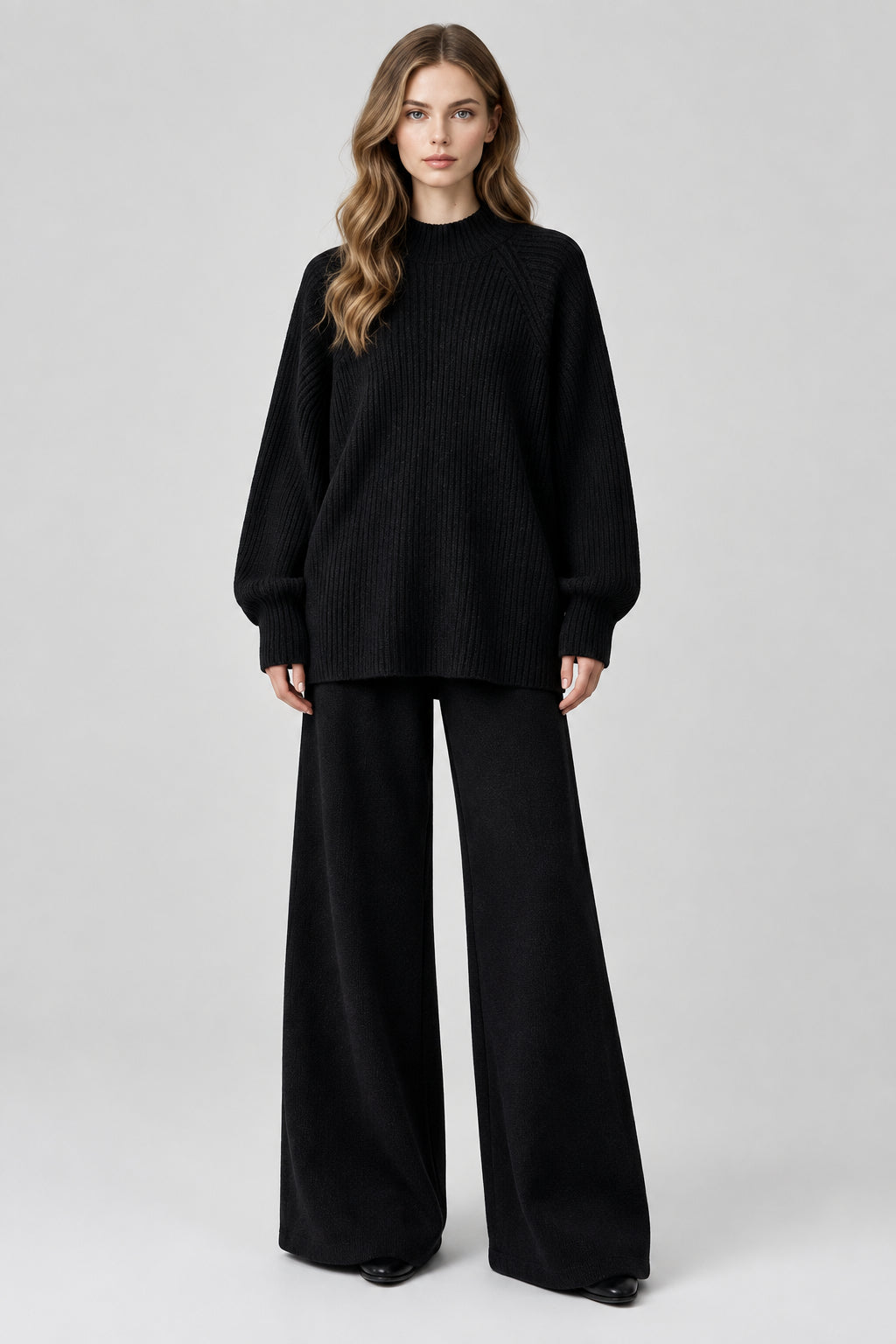 Ensemble pull et pantalon large