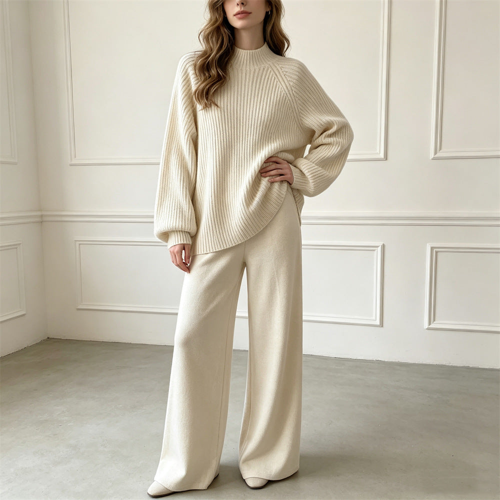 Ensemble pull et pantalon large