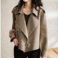 Veste courte en laine