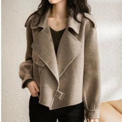 Veste courte en laine