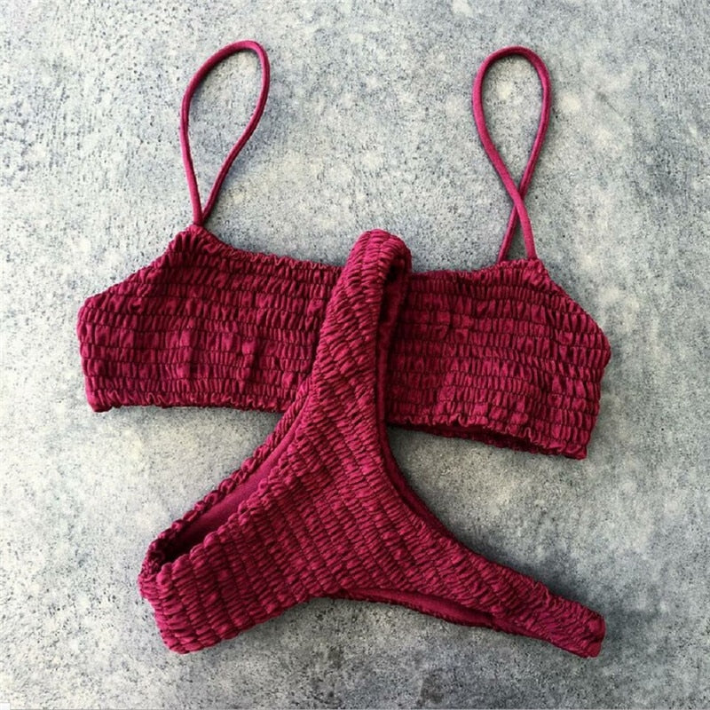 ensemble bikini push-up pour femmes.