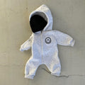 Combinaison pour bébé à capuche avec motif de dessin animé