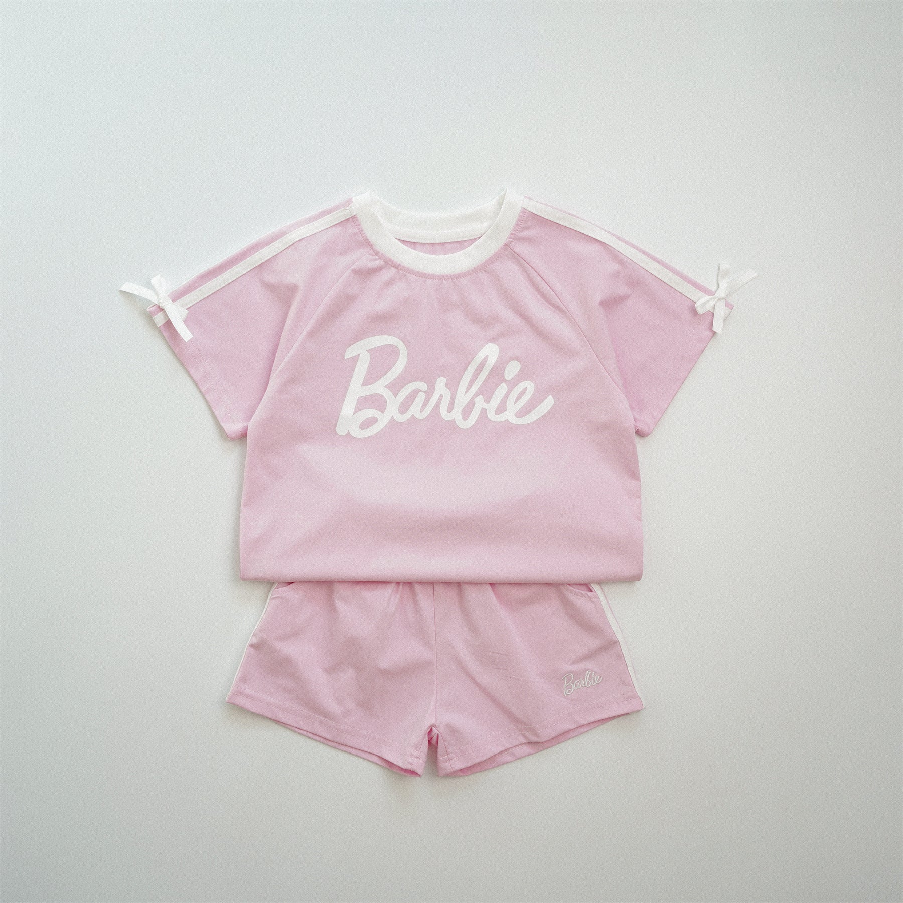 Ensemble de t-shirts à nœud papillon