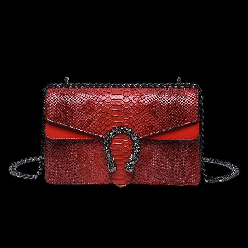Sac à motif crocodile