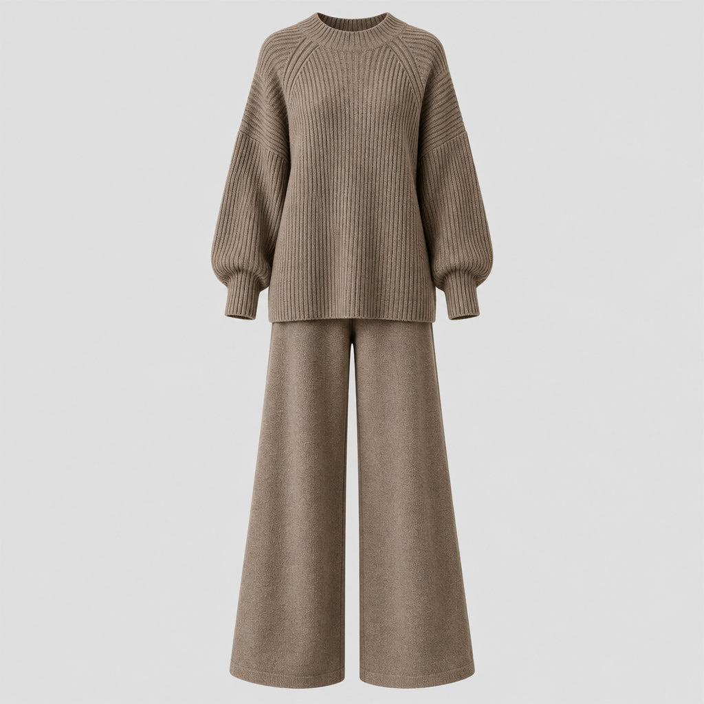 Ensemble pull et pantalon large