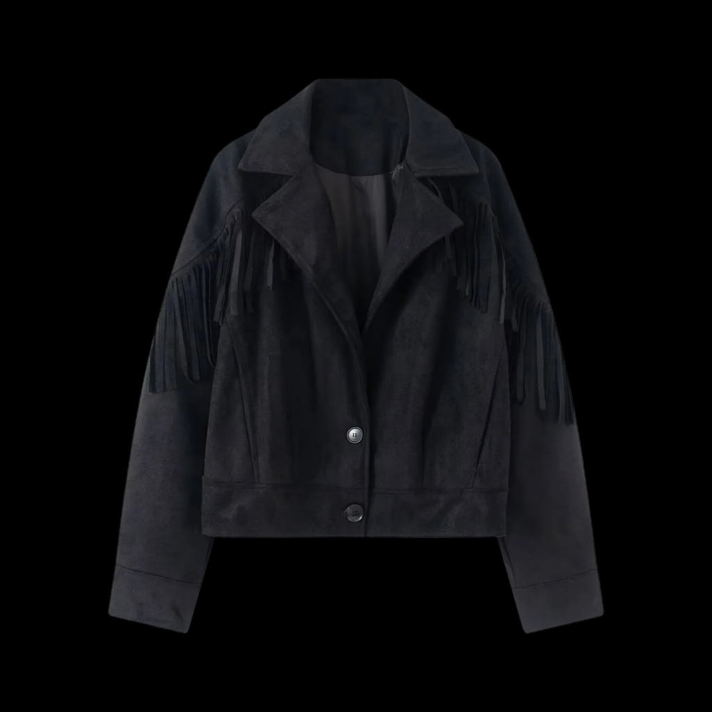 Veste effet suédine