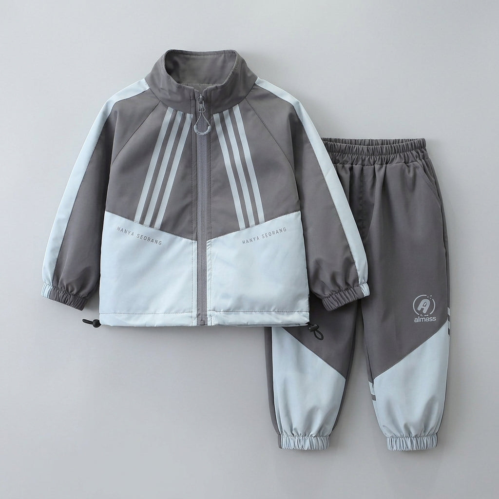 Ensemble deux pièces : veste coupe-vent et pantalon  de sport