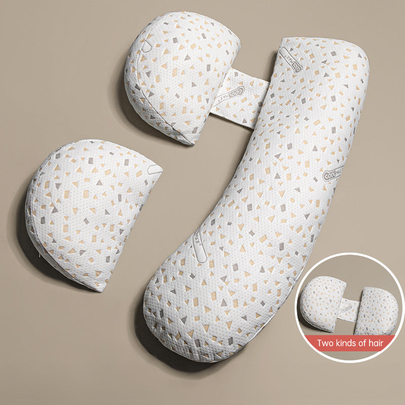 Coussin lombaire  multifonctionnel et amélioré, confortable pendant la grossesse, coussin de maternité ajustable