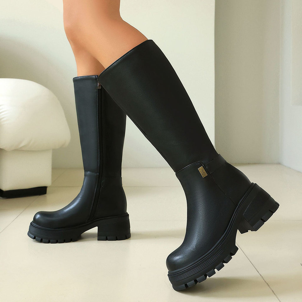 Bottes à talons hauts pour femme