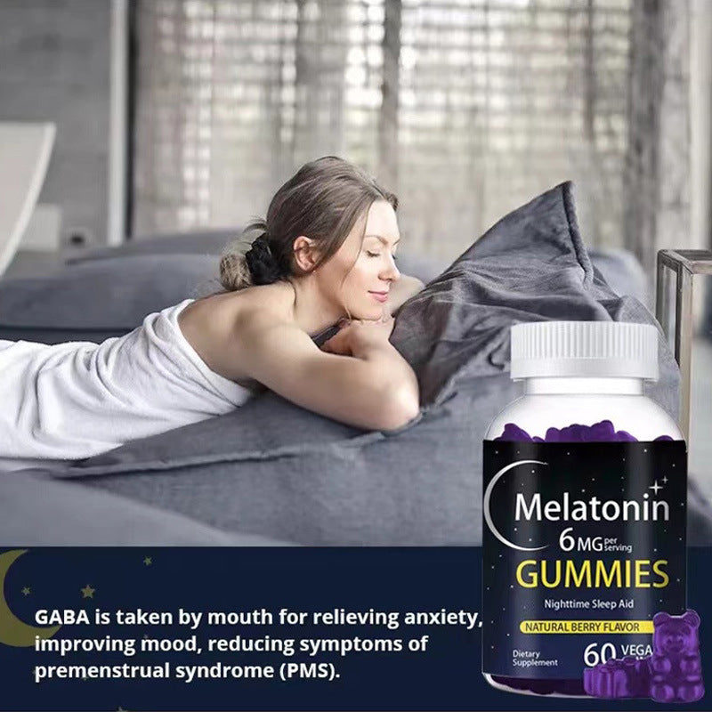 Gommes à la mélatonine pour le sommeil