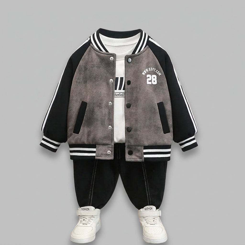 Blouson de baseball pour tout-petits garçons