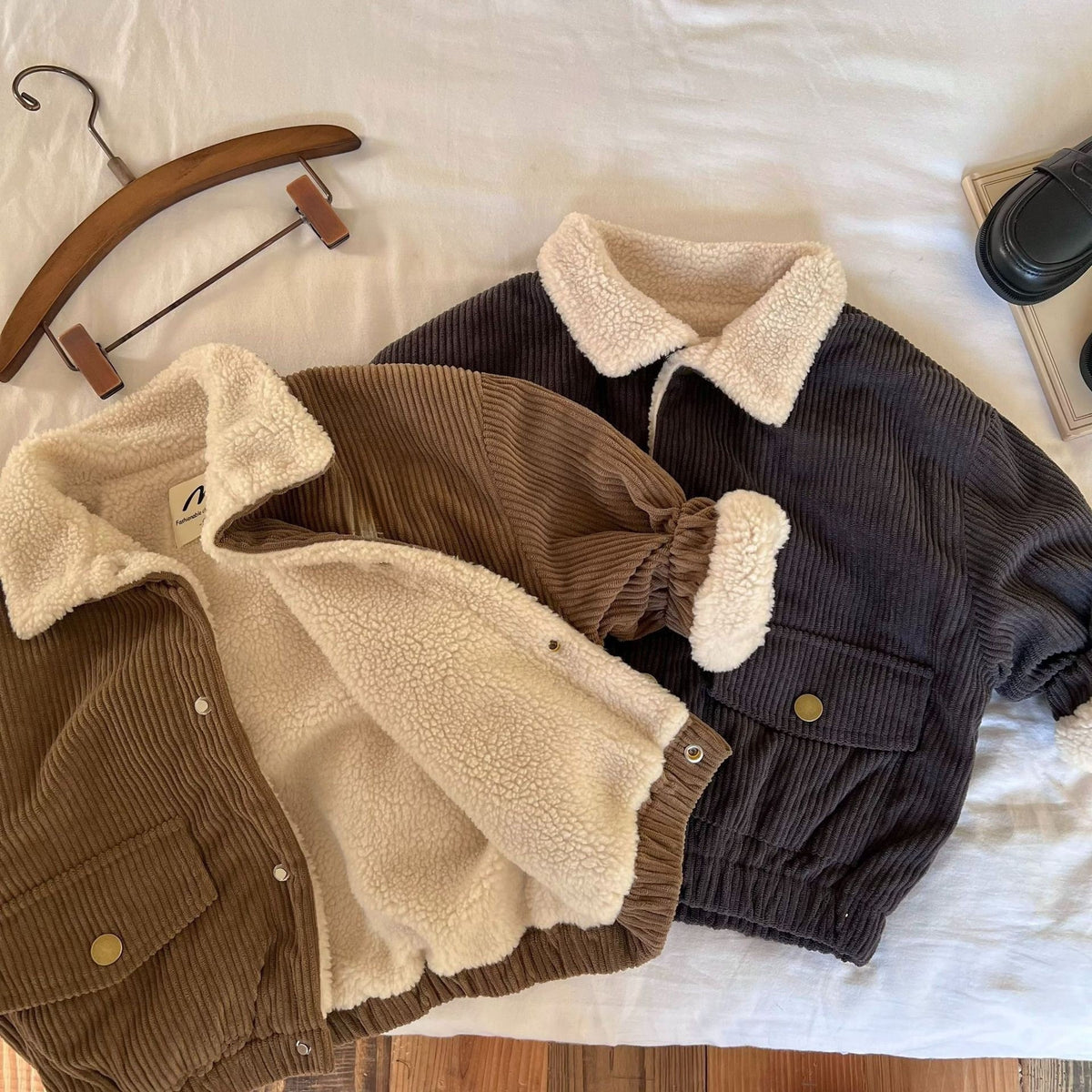 Manteau épais et moelleux pour bébé
