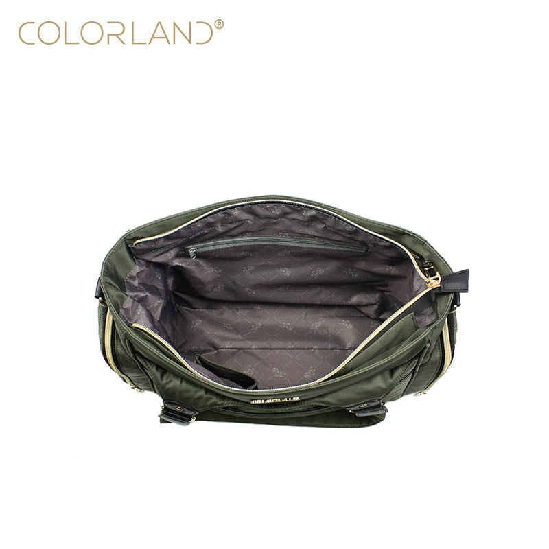 Sacs à langer  en polyester grande capacité, imperméables, à bandoulière, pour bébé et poussette.