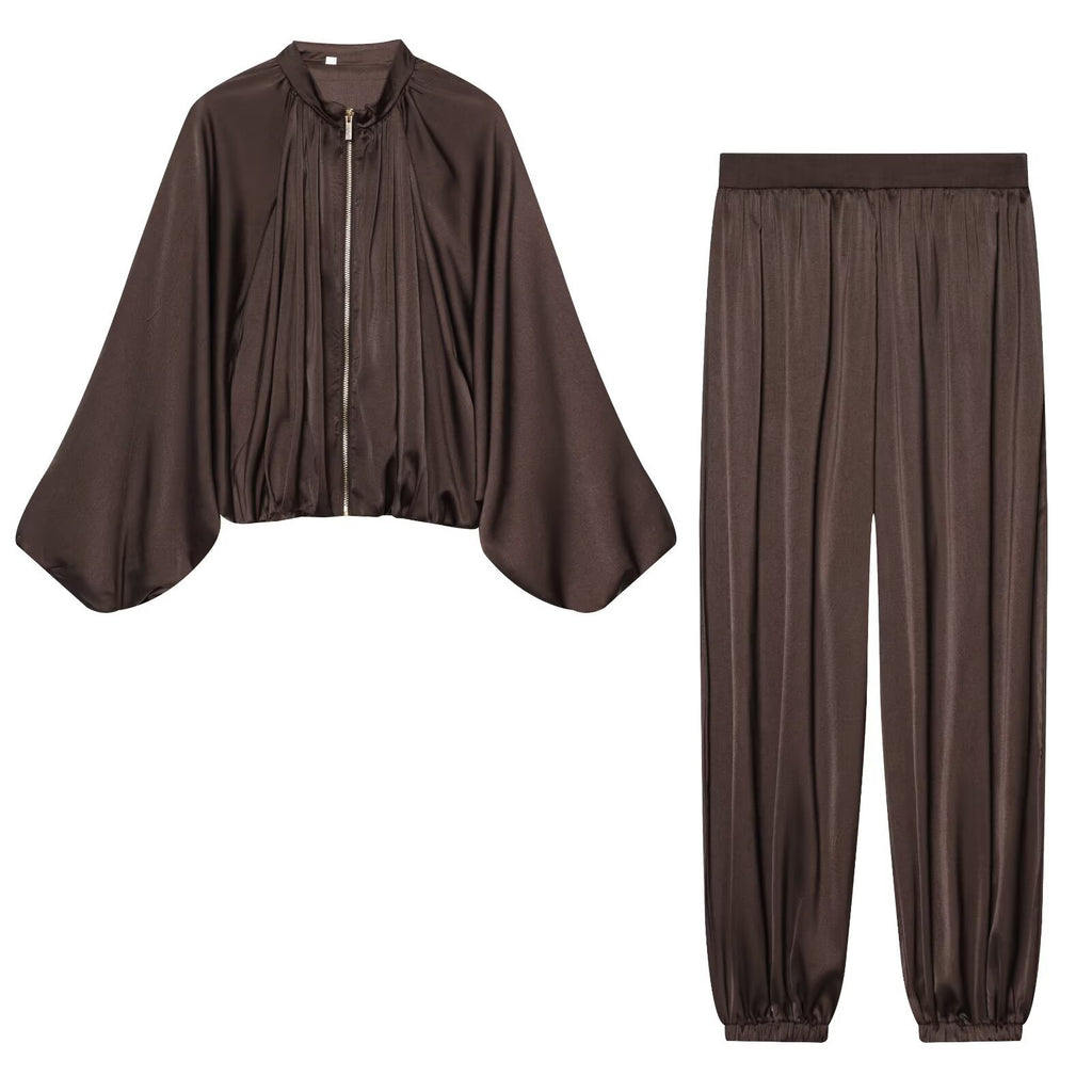 Ensemble veste de pilote et pantalon