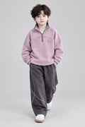 Ensemble deux pièces décontracté et ample : sweat à capuche et pantalon