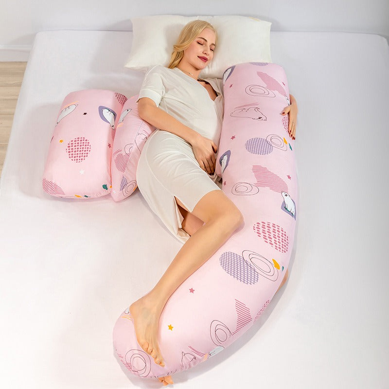 Coussin d'allaitement en forme de C, coussin de grossesse ergonomique