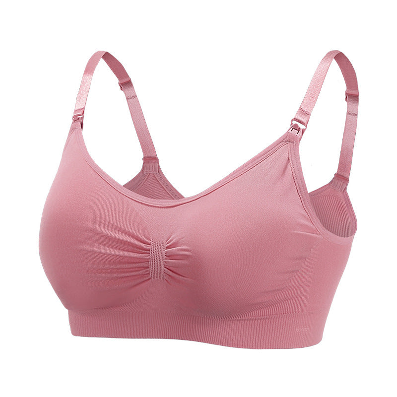 Soutien-gorge d'allaitement sans coutures grande taille pour l'allaitement et le soutien post-partum