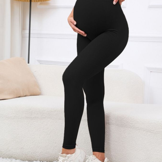 Pantalon de maternité legging taille haute